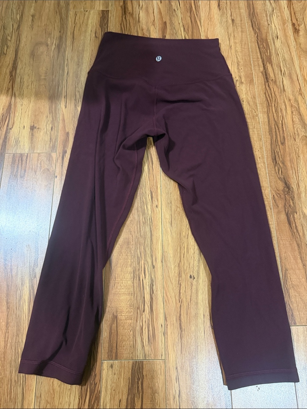 lululemon athletica women’s Burgundy High-Rise Leggings